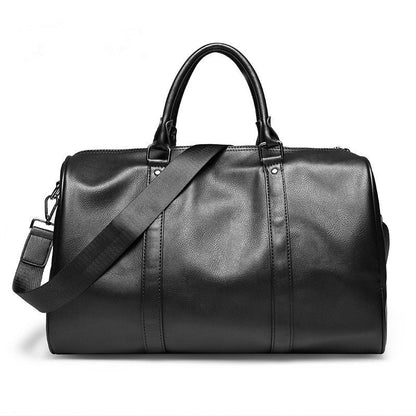Skanto | Quiet Leather Men's Travel Bag – Perfect for Long and Short Trips
