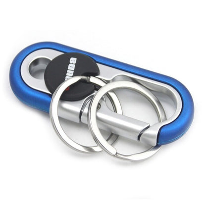 BowLift | Steel Secure Double Ring Hook Keychain
