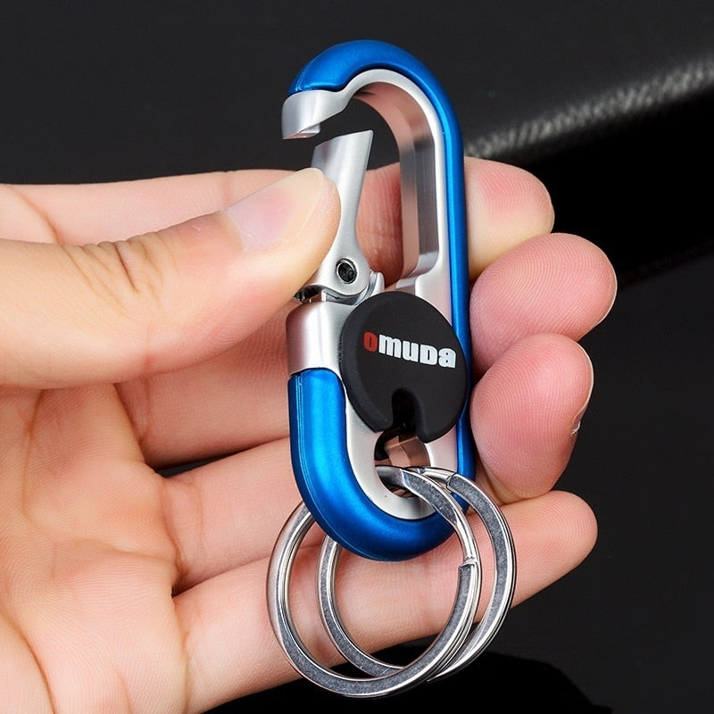 BowLift | Steel Secure Double Ring Hook Keychain