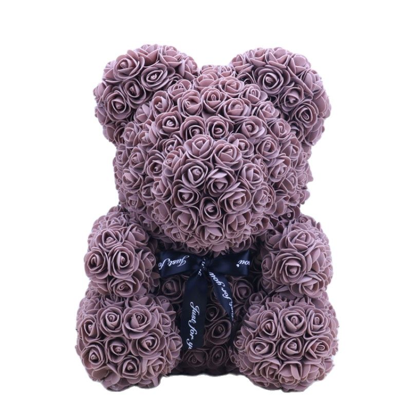 BowLift | Artificial Rose Flowers Teddy Bear