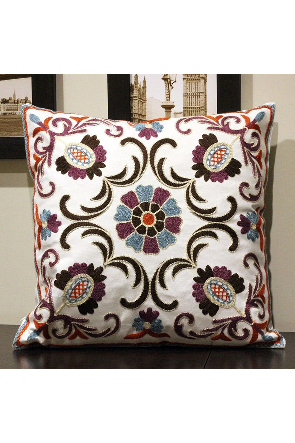 Flower Accent Pillow | Bowlift