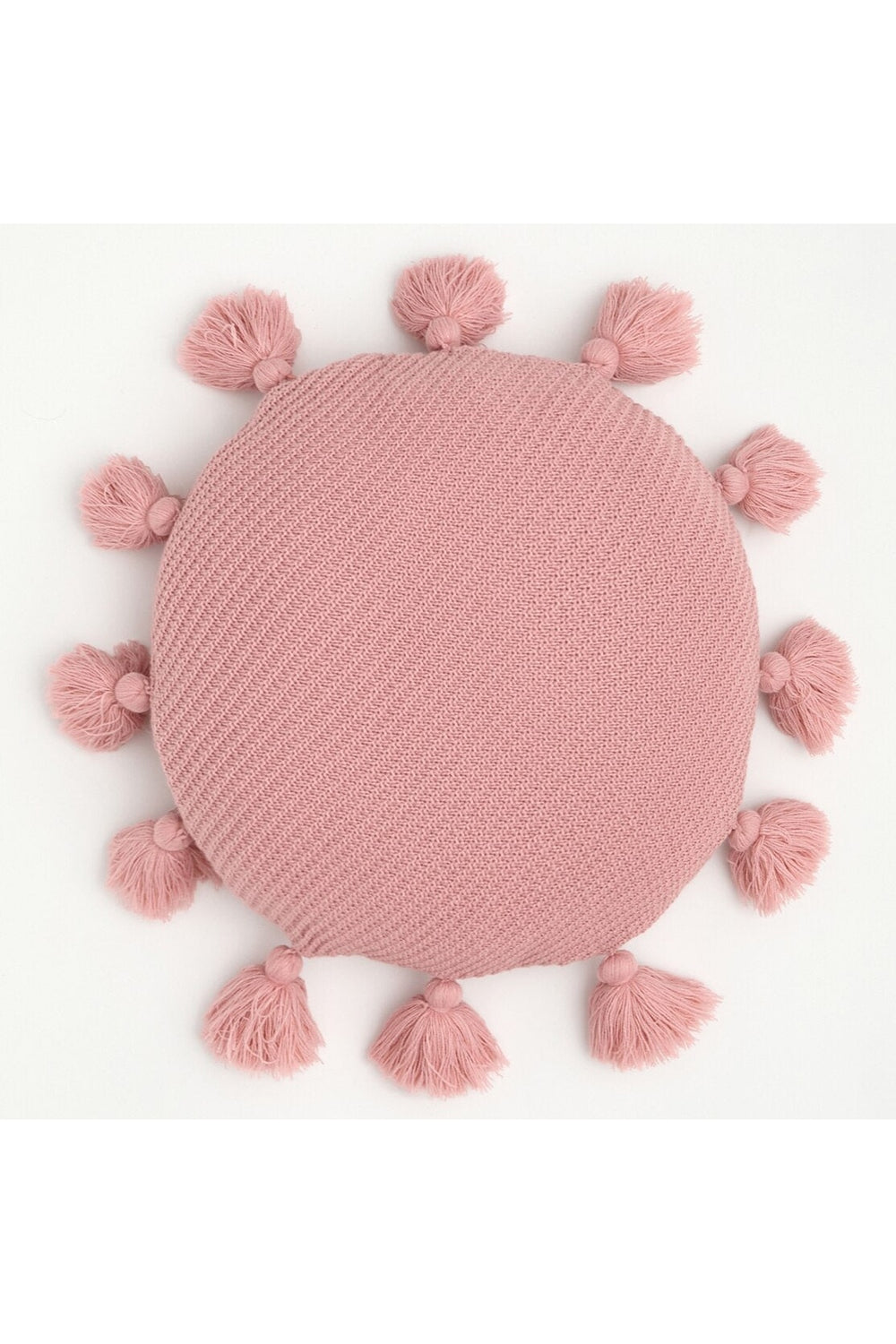Fringe round seat cushion | Bowlift