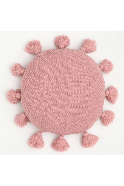 Fringe round seat cushion | Bowlift