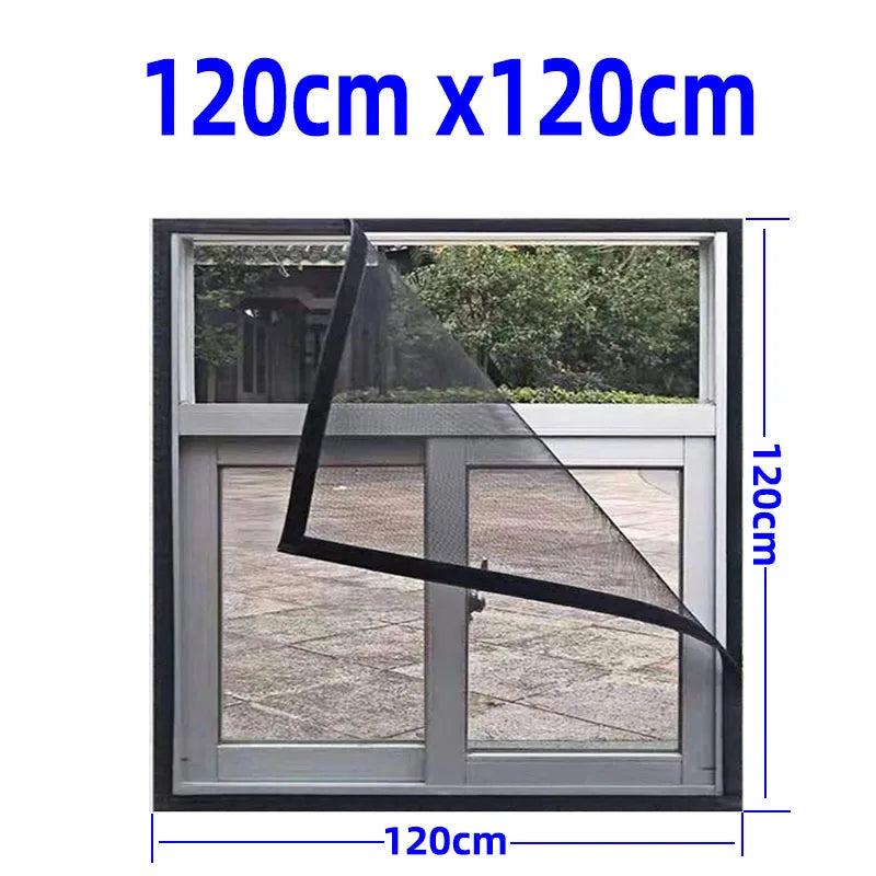 Adjustable Invisible Anti-Mosquito Washable Window Screen | Skanto