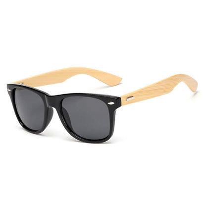 BowLift | Bamboo Retro Wood Sunglasses