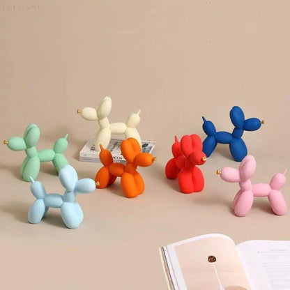 Haku - Balloon Dog Figurine with Golden Eyes | Skanto