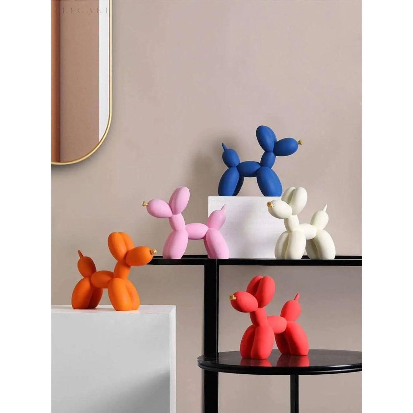 Haku - Balloon Dog Figurine with Golden Eyes | Skanto