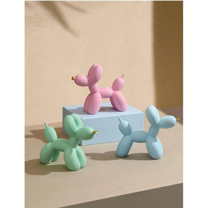 Haku - Balloon Dog Figurine with Golden Eyes | Skanto