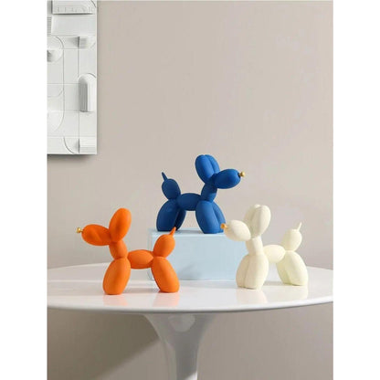Haku - Balloon Dog Figurine with Golden Eyes | Skanto