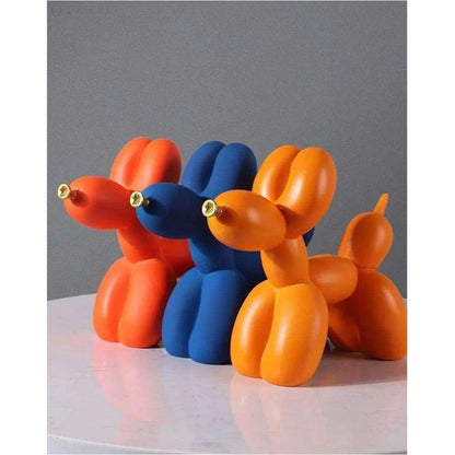 Haku - Balloon Dog Figurine with Golden Eyes | Skanto
