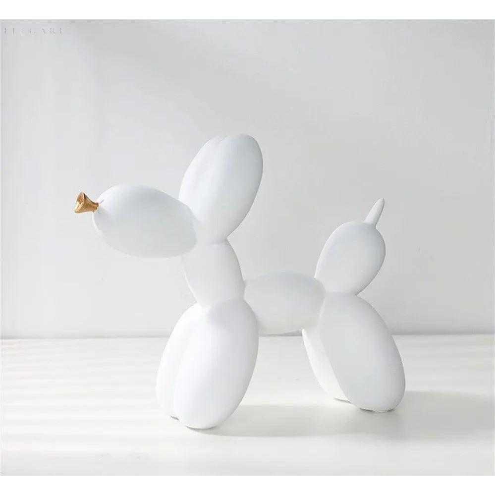 Haku - Balloon Dog Figurine with Golden Eyes | Skanto