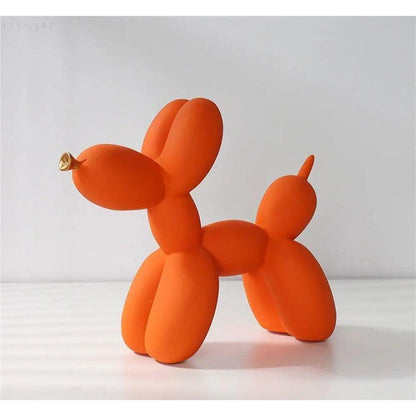 Haku - Balloon Dog Figurine with Golden Eyes | Skanto