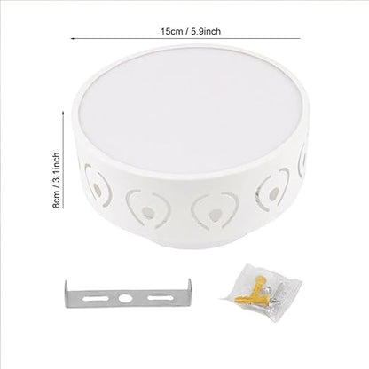 Elegant Hallway Ceiling Light – Warm or Cold White | Brehn