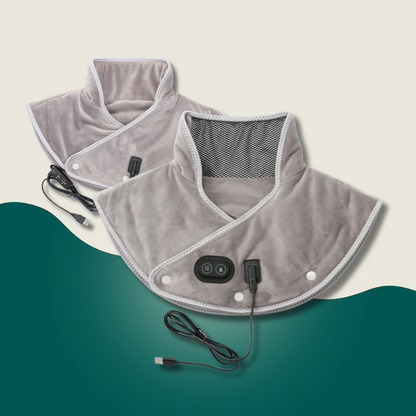 Skanto | WarmRelax Neck & Shoulder Massager - USB Heated Massager with Heat Function