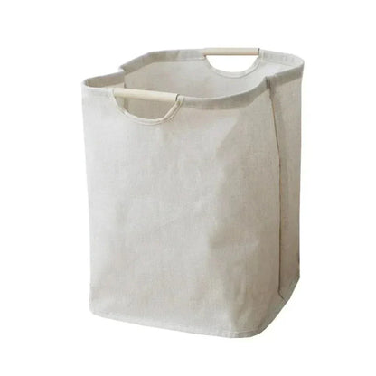 Kalsten | Foldable Cotton Linen Laundry Basket (Japanese Style)