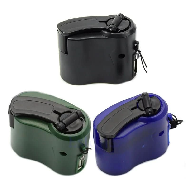 Skanto | Portable Hand-Crank Emergency Charger with USB & LED
