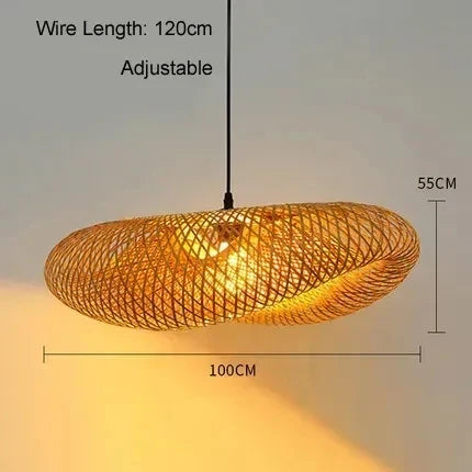 Skanto - Vintage Bamboo LED Pendant