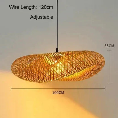 Skanto - Vintage Bamboo LED Pendant