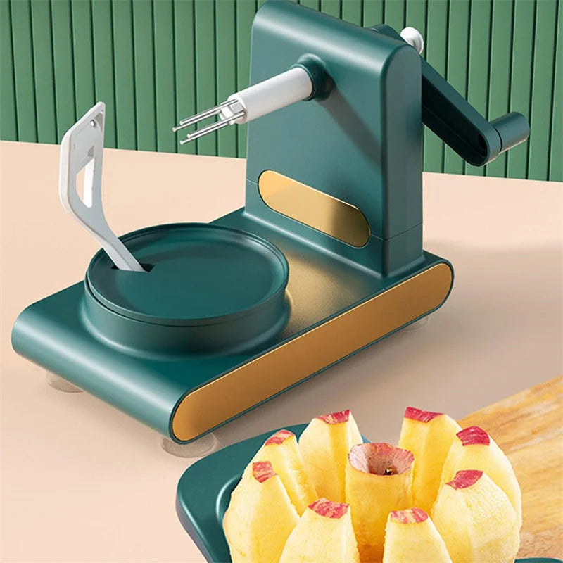 BowLift | Simple vegetable and fruit peeler with hand crank – For effortless peeling