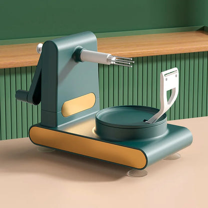 BowLift | Simple vegetable and fruit peeler with hand crank – For effortless peeling