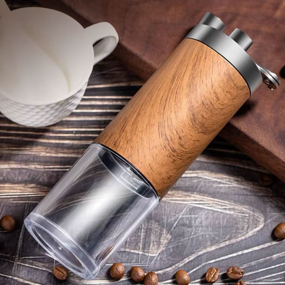 Skanto | Portable Wooden Coffee Grinder for Coffee and Spices