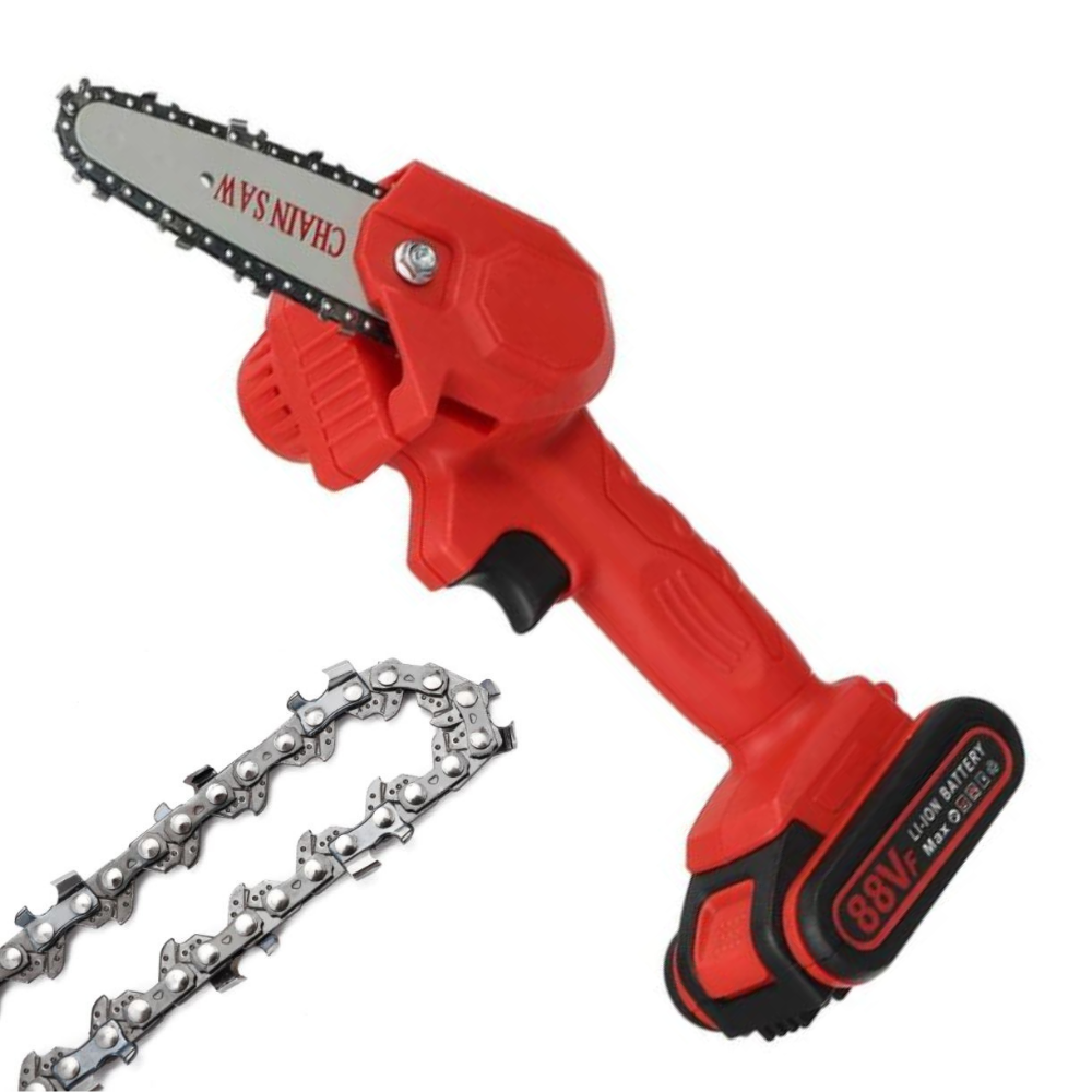 Skanto | Electric Battery Chainsaw with 2 Rechargeable Batteries