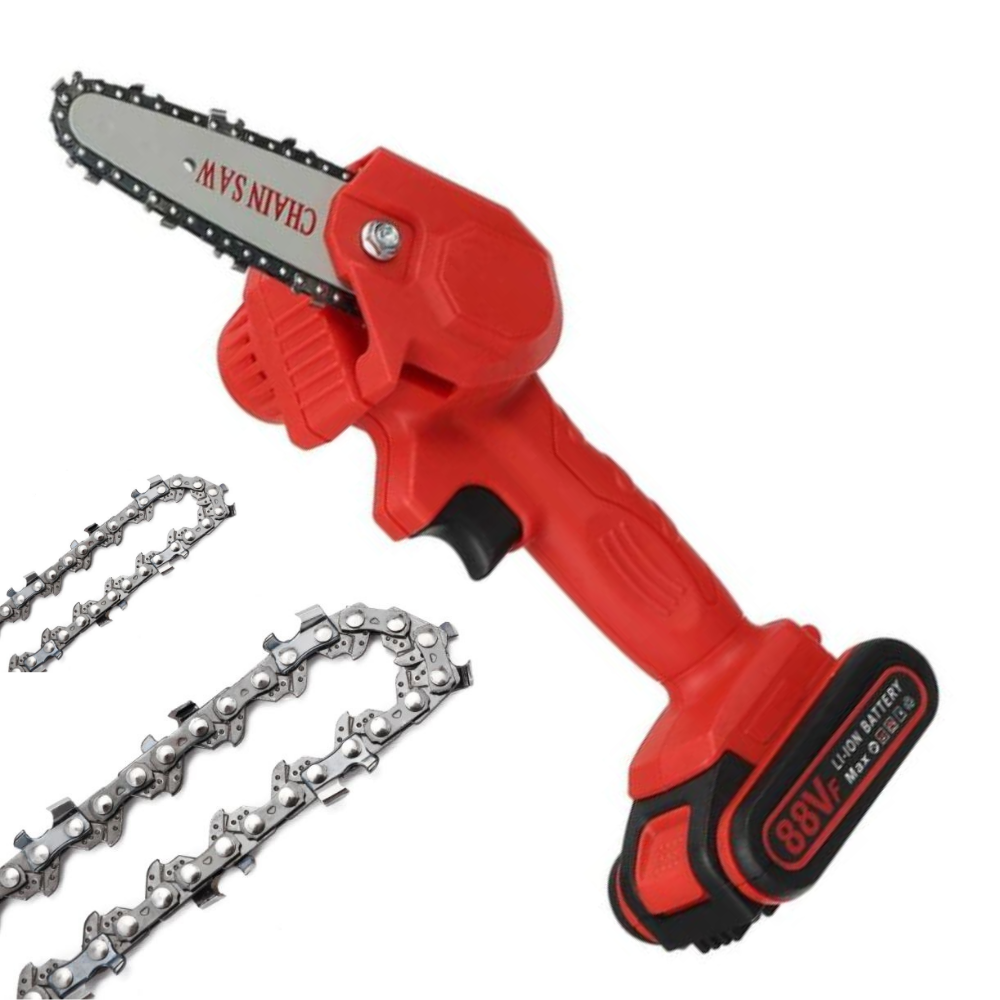Skanto | Electric Battery Chainsaw with 2 Rechargeable Batteries