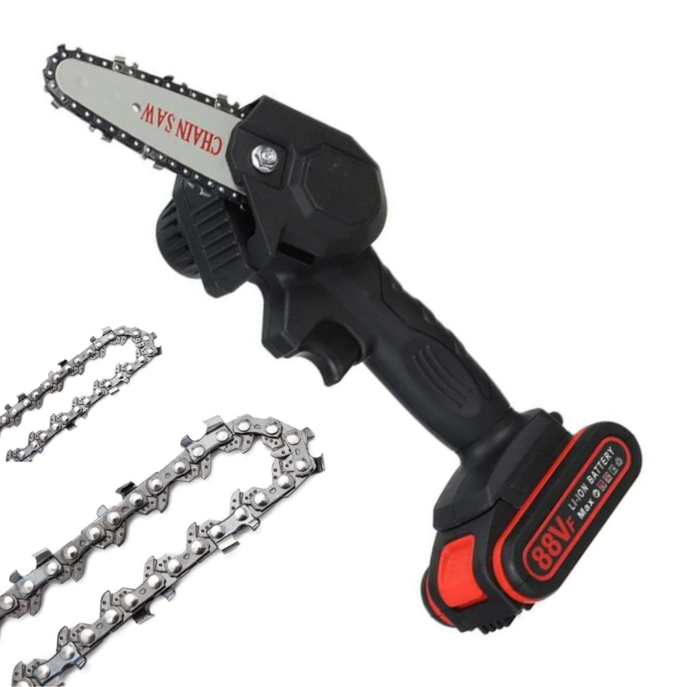 Skanto | Electric Battery Chainsaw with 2 Rechargeable Batteries