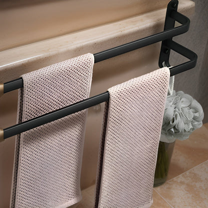 HangEase 3-Tier Wall Mounted Towel Rack – Aluminum Space-Saving Design | Skanto
