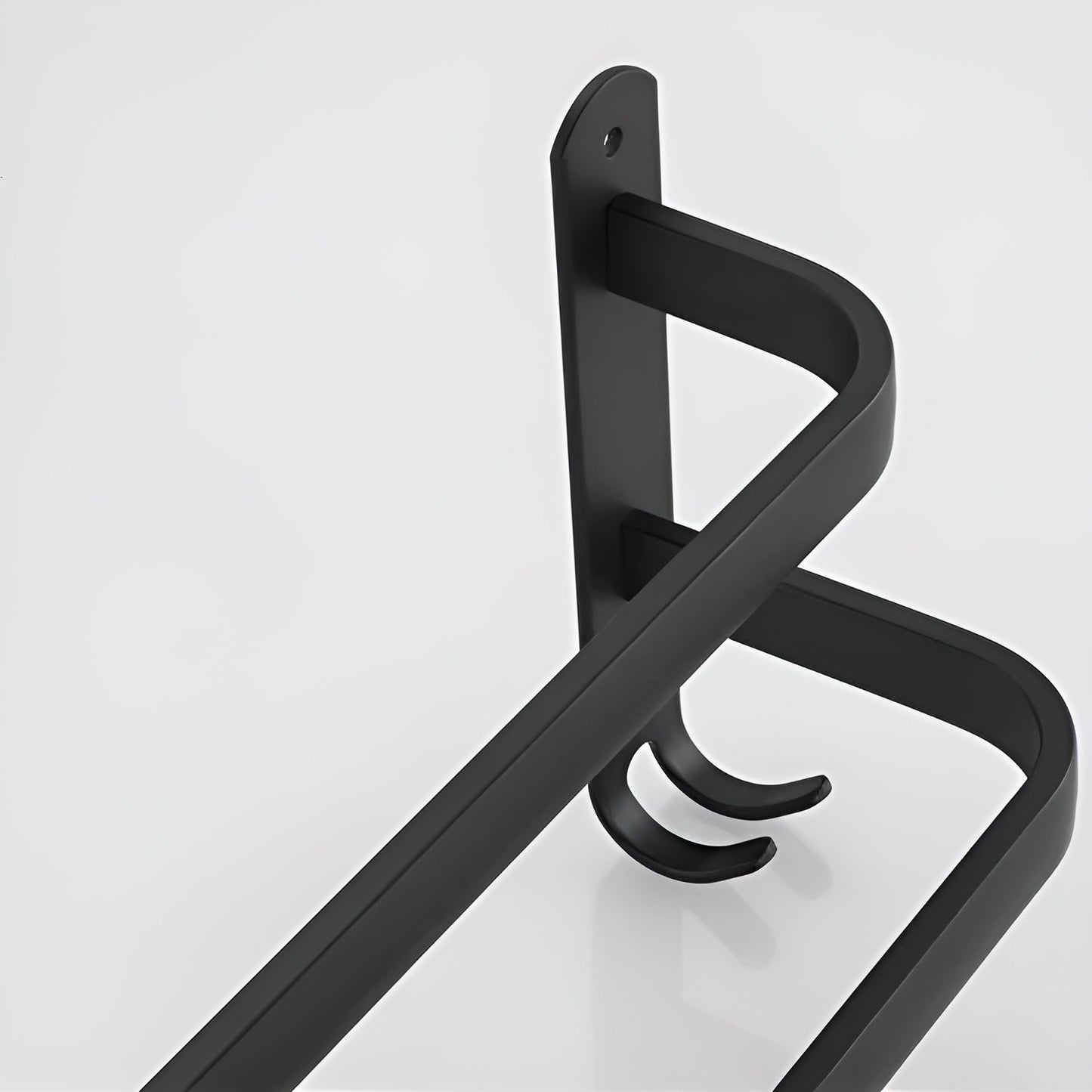 HangEase 3-tier wall-mounted towel rack – Aluminium space-saving design