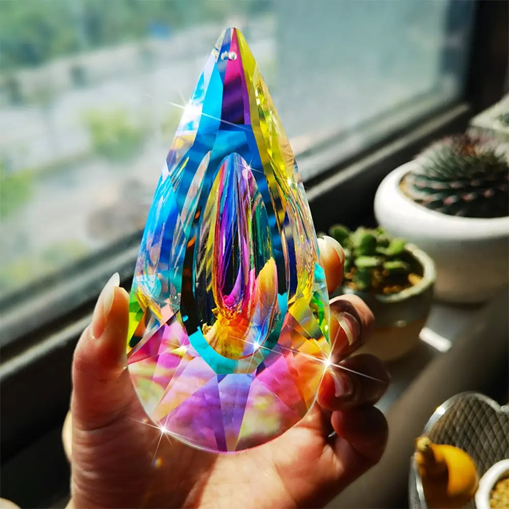 BowLift | Hanging Crystal Sun Catcher – Fascinating Rainbow Light Effects