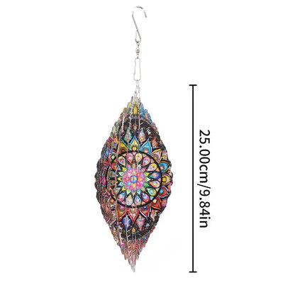 BowLift | Hanging Wind Chime made of Metal for Balcony and Garden