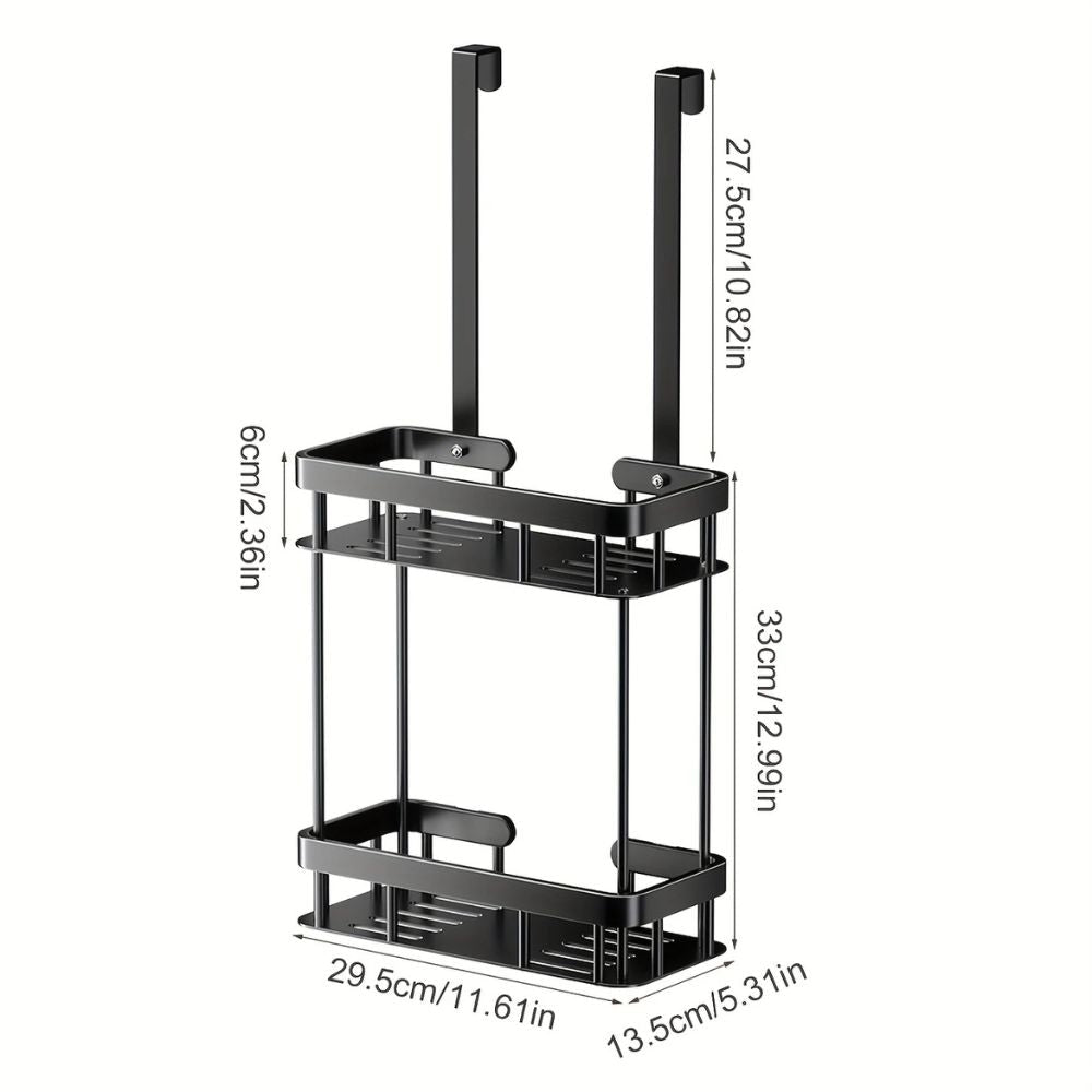 Skanto | Stainless Steel Bathroom Hanging Caddy Racks