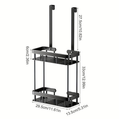 Skanto | Stainless Steel Bathroom Hanging Caddy Racks