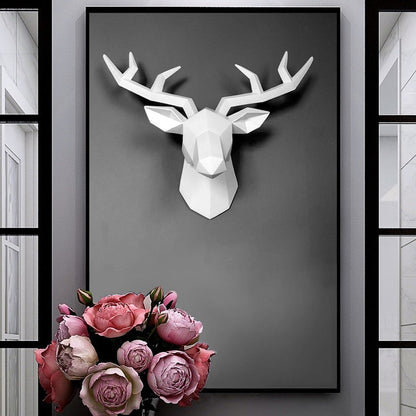 3D deer figure in a modern design and unique shape