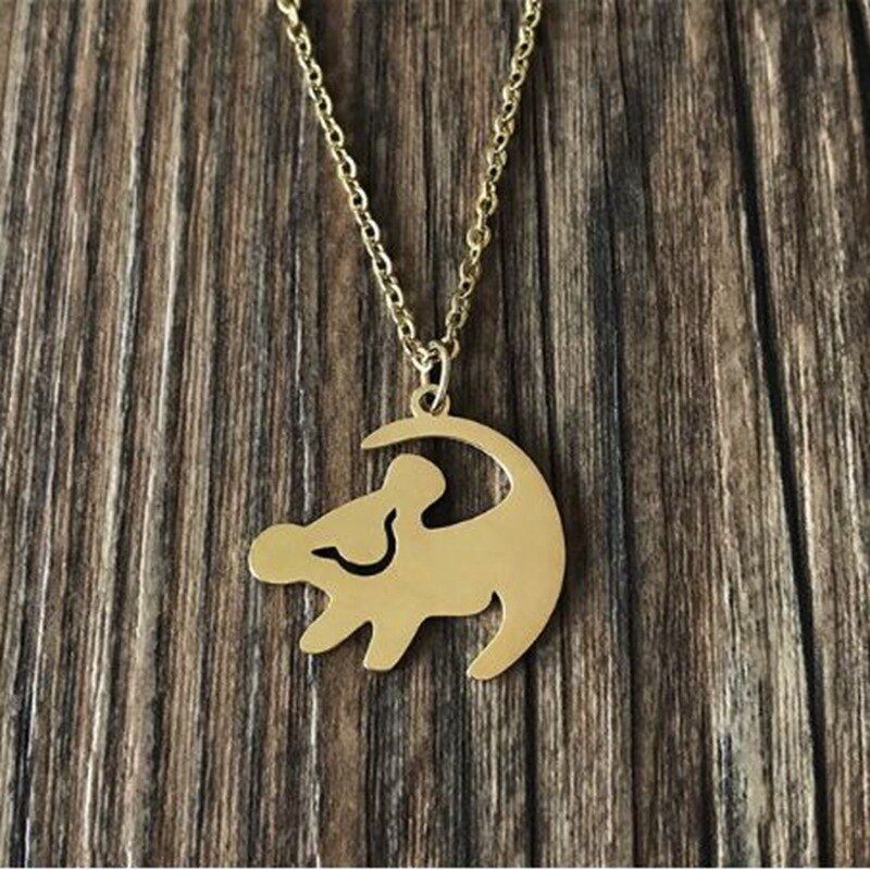 Matata Lion King Necklace Model Simba