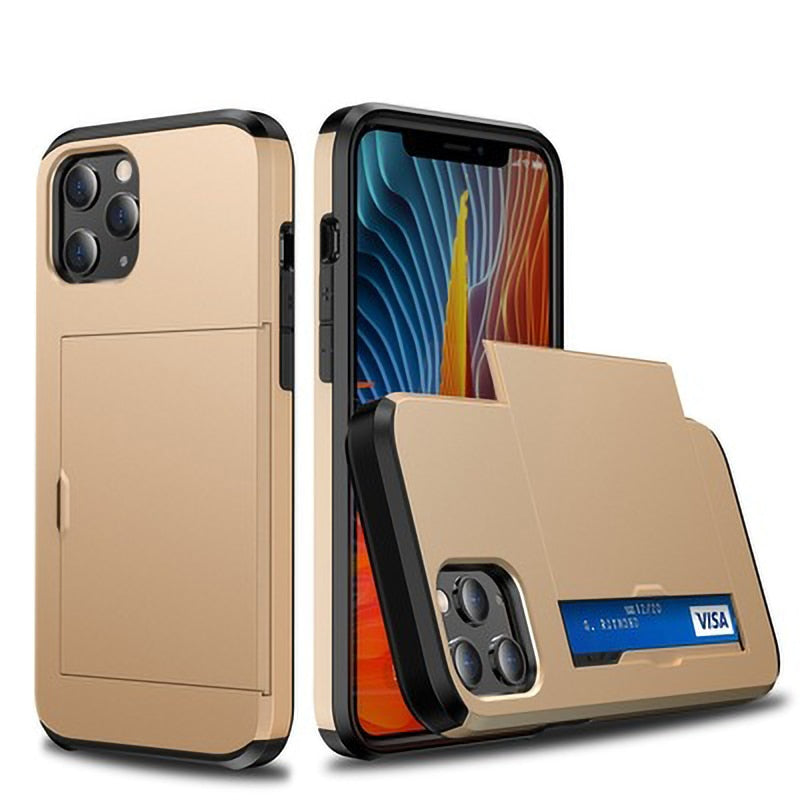 Skanto | Business Armor Slide Wallet iPhone Case