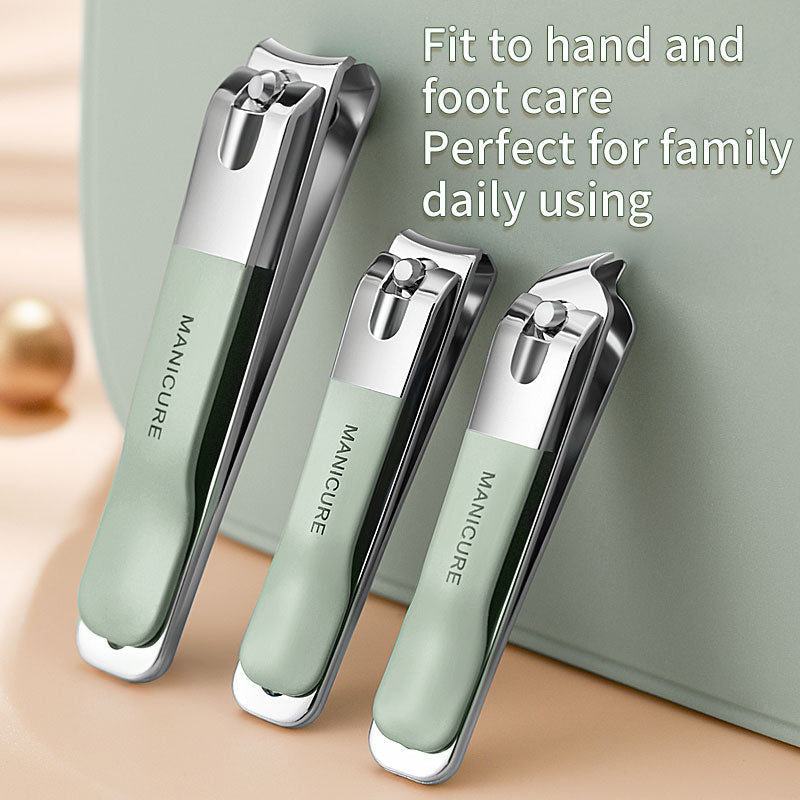 Skanto | Upgraded 18-Piece Professional Stainless Steel Nail Clipper Travel Set, Manicure and Pedicure Kit