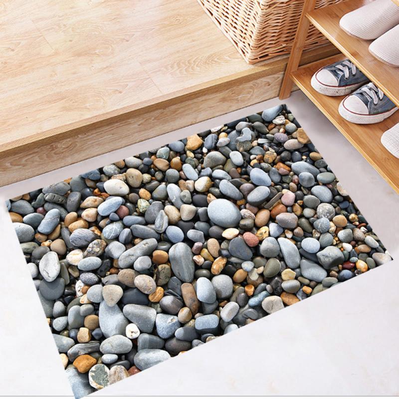 BowLift | 3D Stone Surface Bathroom Floor Stickers