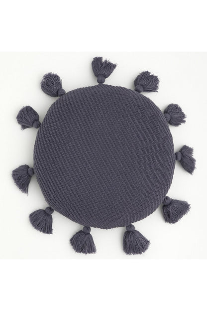Fringe round seat cushion | Bowlift