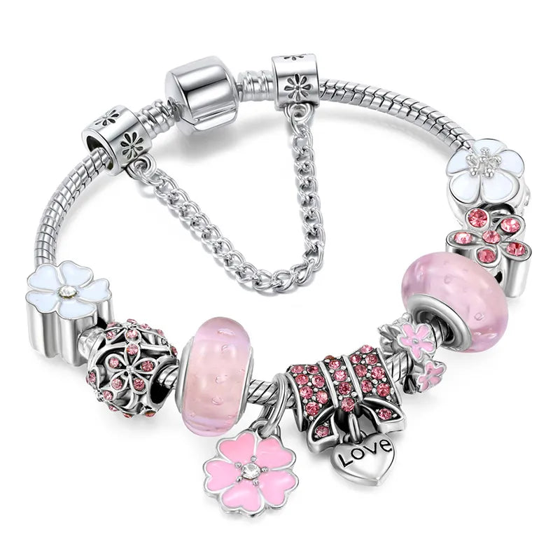 BowLift |  Charm Bracelet Floral Elegant Gift