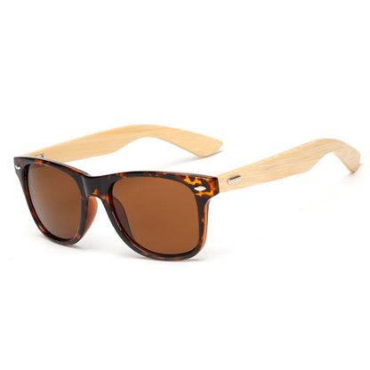 BowLift | Bamboo Retro Wood Sunglasses
