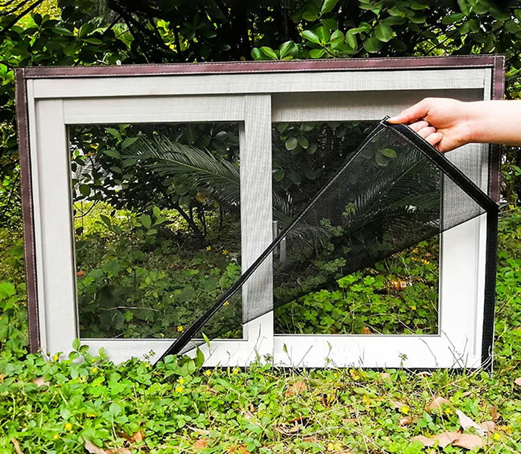 Adjustable Invisible Anti-Mosquito Washable Window Screen | Skanto