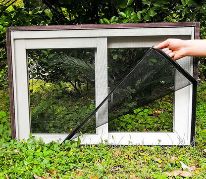 Adjustable Invisible Anti-Mosquito Washable Window Screen | Skanto