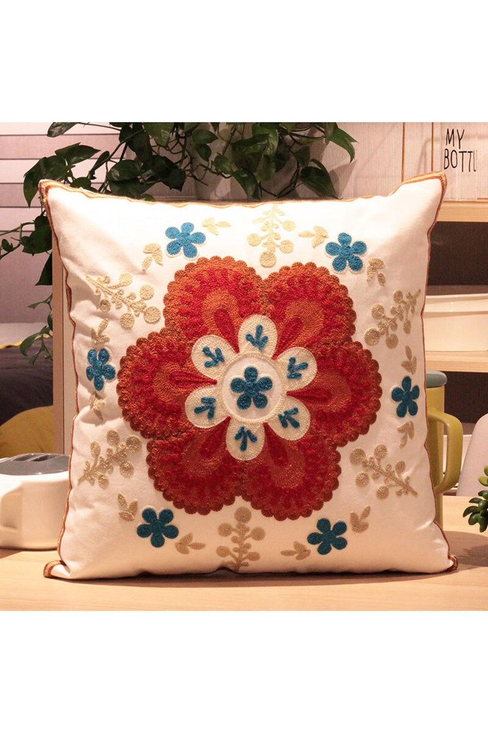 Flower Accent Pillow | Bowlift