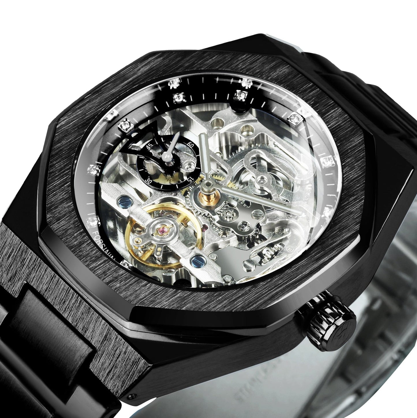 BowLift | Royale Skeleton Mechanical Men Watch