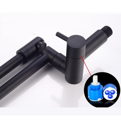 Skanto | Wall-Mounted Foldable Chrome Pot Filler Faucet