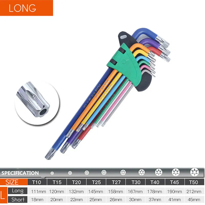 Allen key set 9-piece | Karnz