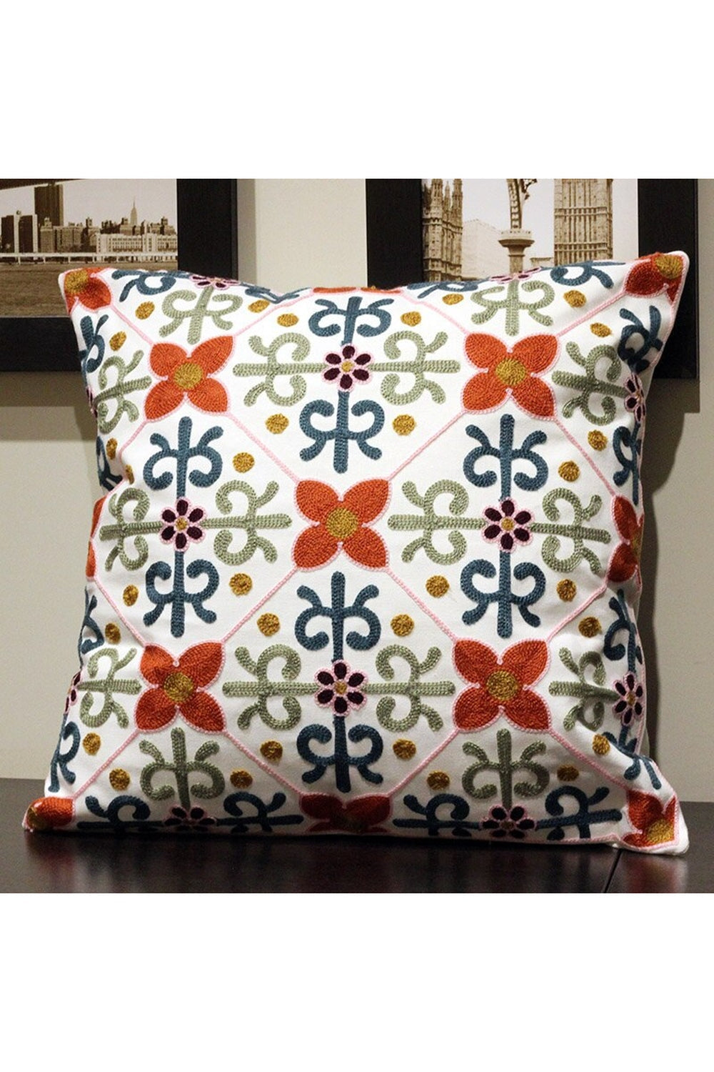 Flower Accent Pillow | Bowlift