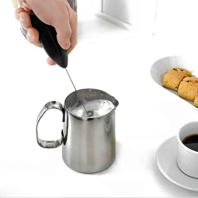Skanto Skanto | Wireless Electric Milk Frother & Coffee Mixer: Mini Handheld Mixer for Cappuccino, Cooking, and More!